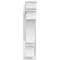 Ekena Millwork Balboa Architectural Grade PVC Outlooker with Traditional Ends, 7"W X 30"D X 30"H OUTP07X30X30BOA01 - alternate 3